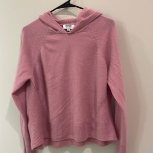 Express cashmere hoodie